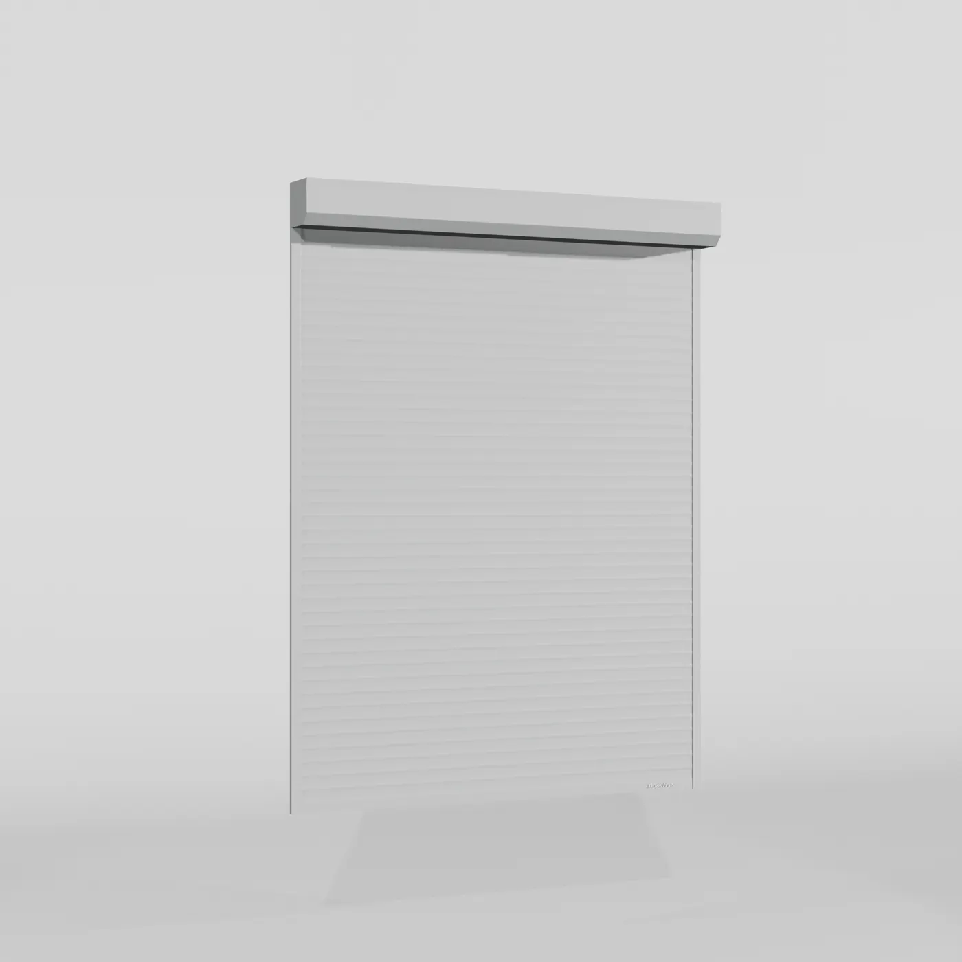 Рольставни DoorHan 2400х1500 цвета RAL 7004 (серый) невзломостойкие без автоматики